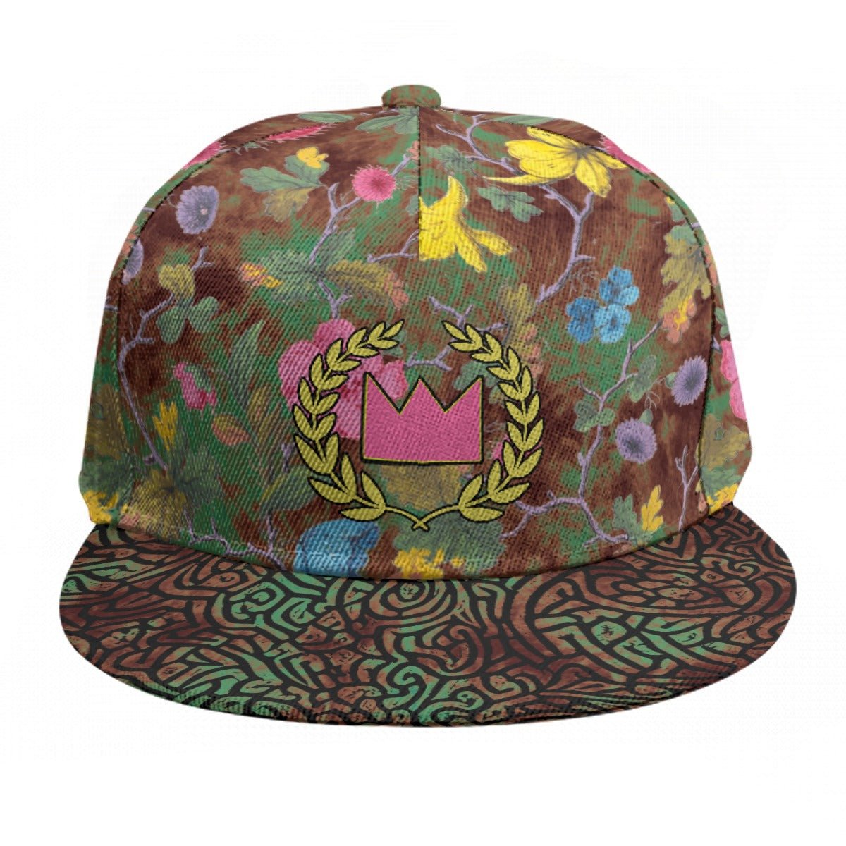 FLORA N' PATINA Baseball Cap With Flat Brim | Outfique | Hats |