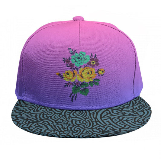 POLYCHROME FLORAL VAPORTONE Baseball Cap | Outfique | Hats |