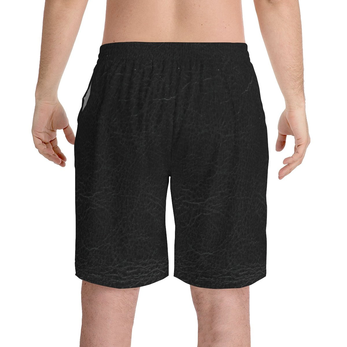 LEATHERTONE [Black] Beach Shorts | CANAANWEAR | Shorts | AOP