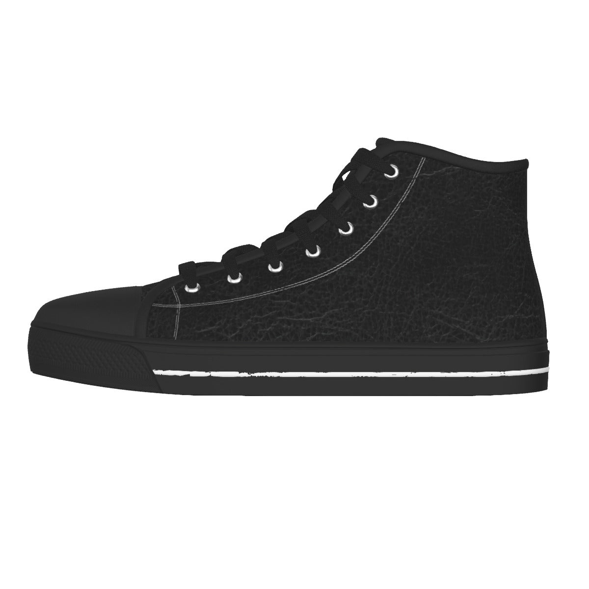 LEATHERTONE [Black](x)SoCal Black Sole Canvas Shoes | CANAANWEAR | Shoes |