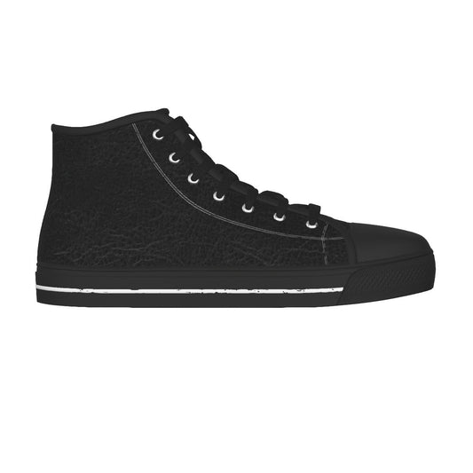 LEATHERTONE [Black](x)SoCal Black Sole Canvas Shoes