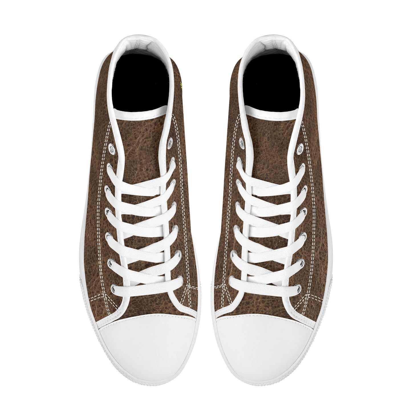 LEATHERTONE [Brown] High Top Sneakers | CANAANWEAR | Shoes | LEATHERTONE [Brown]