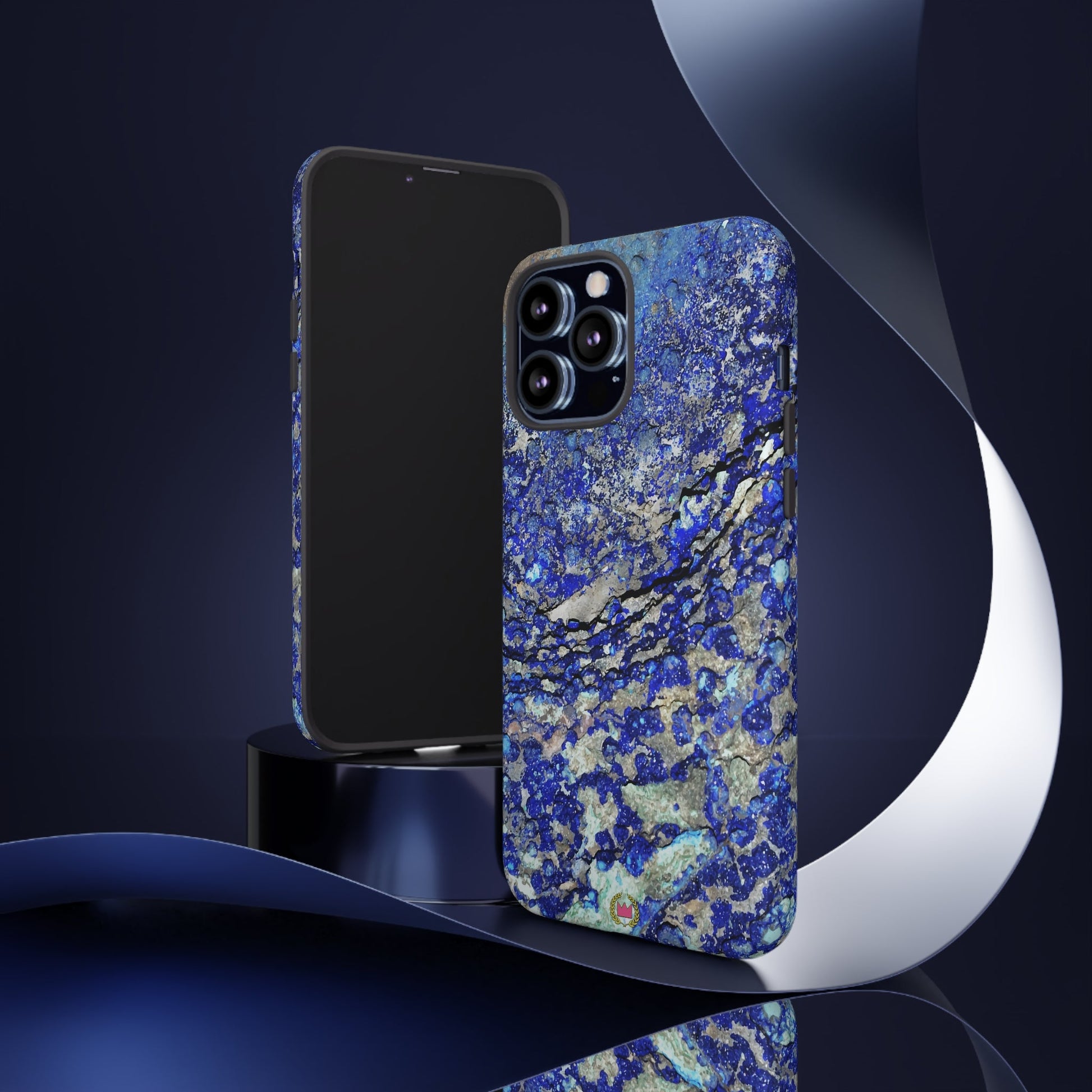 MARBLETONE 'Blue' Tough Cases | CANAANWEAR | Phone Case | Glossy