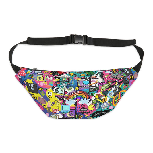 NOSTALGIATONE MAX Large Fanny Pack | CANAANWEAR | Bags | All Over Print