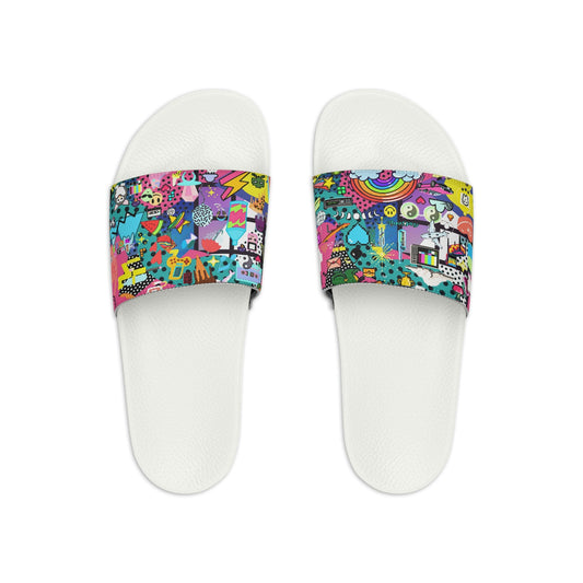 NOSTALGIATONE MAX Slide Sandals - | CANAANWEAR | Shoes | All Over Print