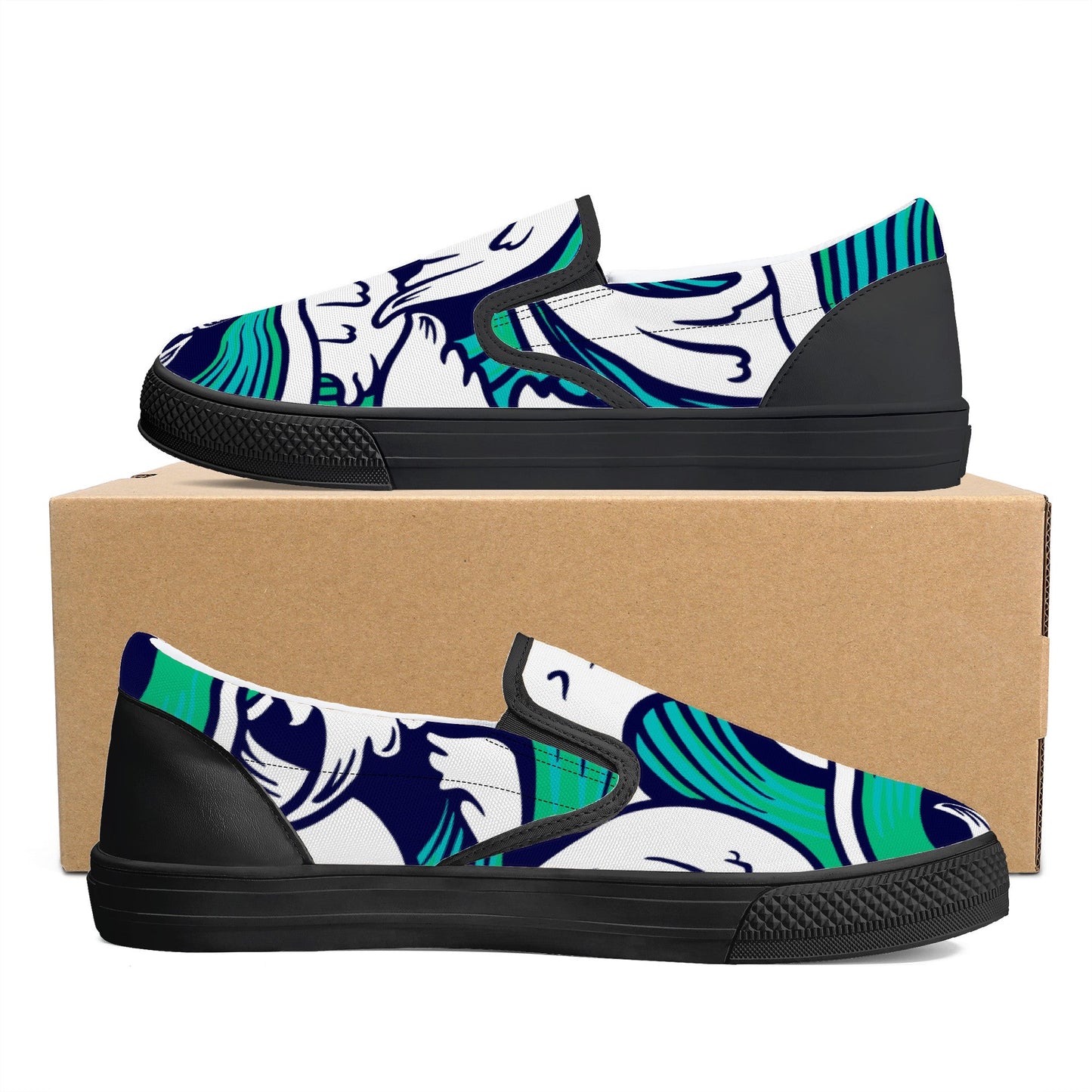 OCEAN WAVE Slip-on Shoes | CANAANWEAR | Shoes | slip on shoes