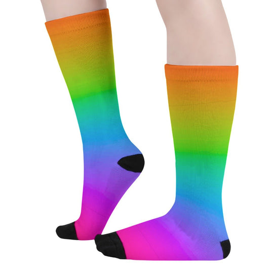 RAINBOW GRDNT Long Socks | CANAANWEAR | Socks |